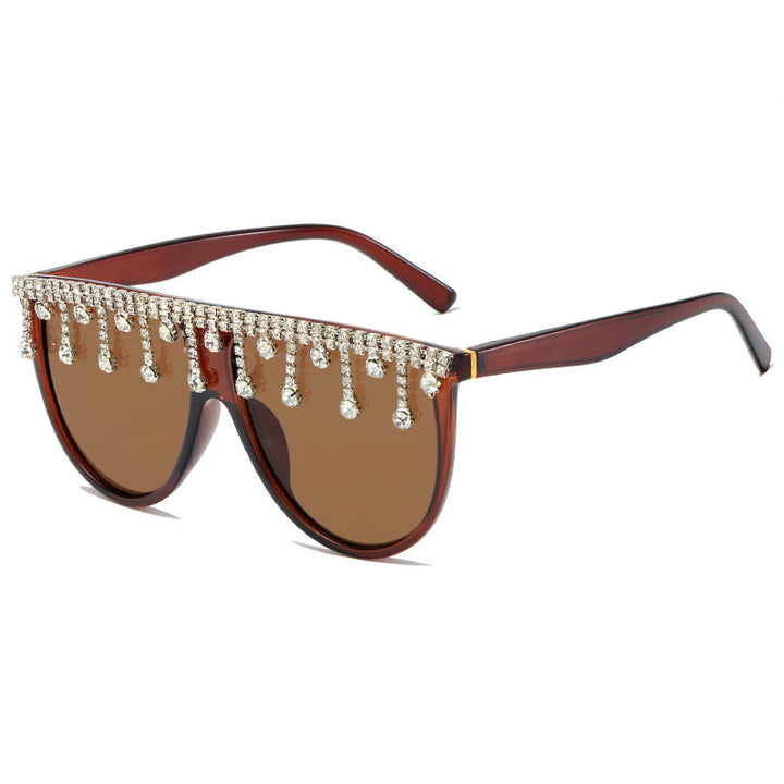 Dame Dekorativ Glamour-solbrille Skanto