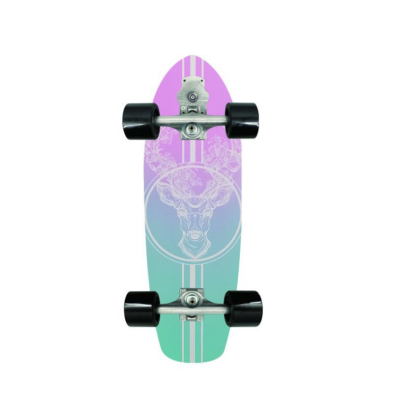 Retro-inspirert mini cruiser skateboard Skanto