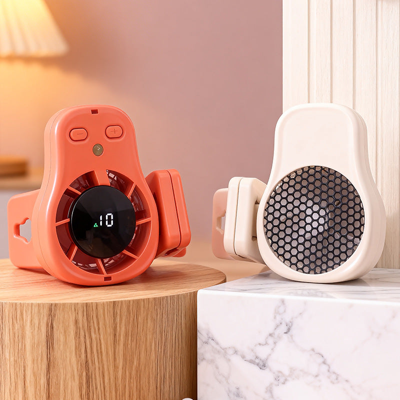 Kvinnenes bærbare USB mini-vifte med foldbar klips Skanto
