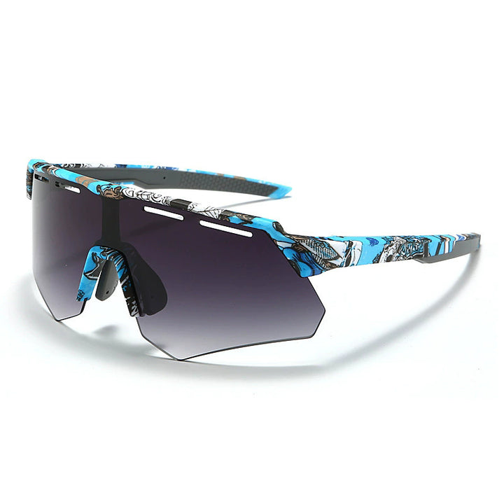 Men's Sport Performance Shield Sunglasses Skanto