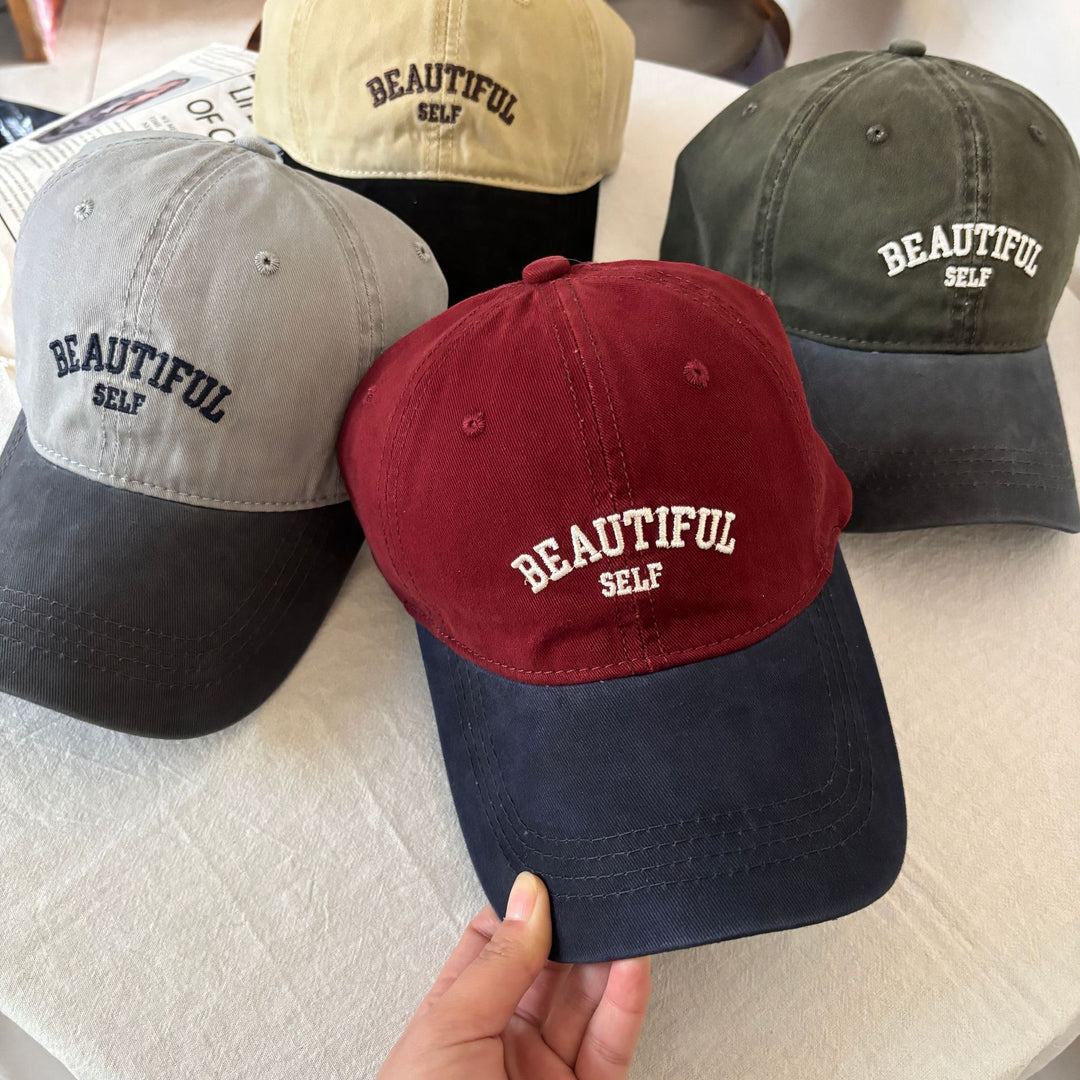 Kvinnens casual justerbare statement caps Skanto