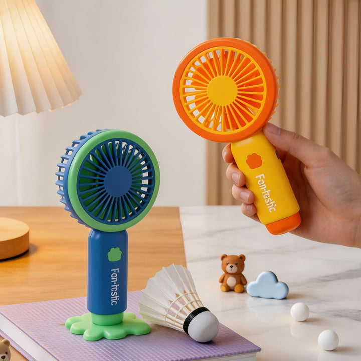 Damer Bærbar Mini-Håndvifte med fleksibel design Skanto