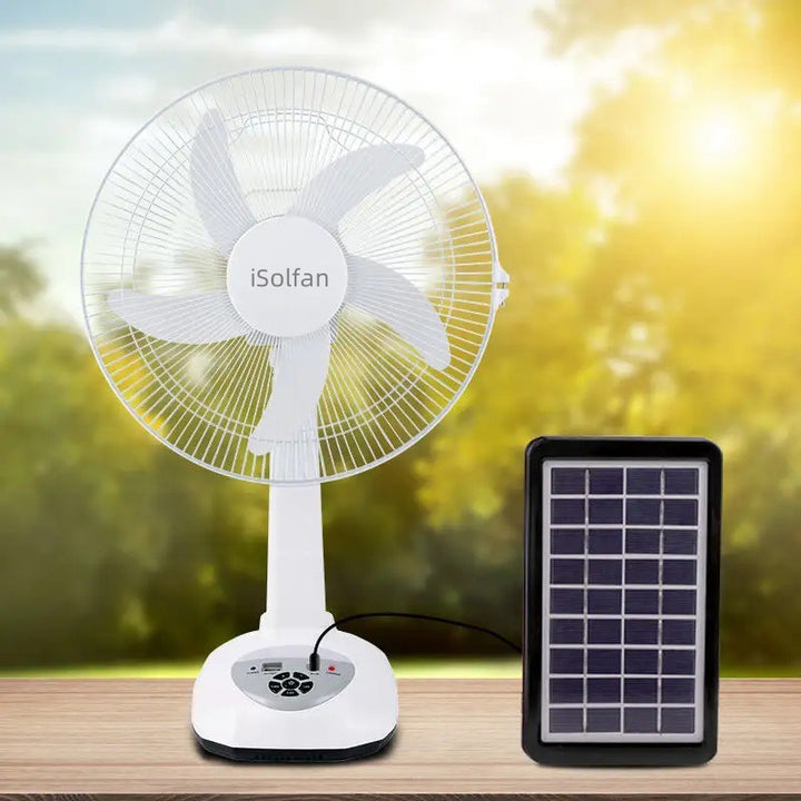 Kvinnes bærbare solfaktor med intelligent kontrollsystem Skanto