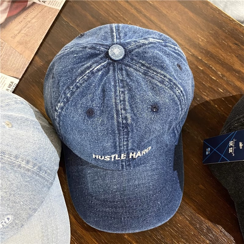 Kvinne Casual Distressed Denim Caps Skanto