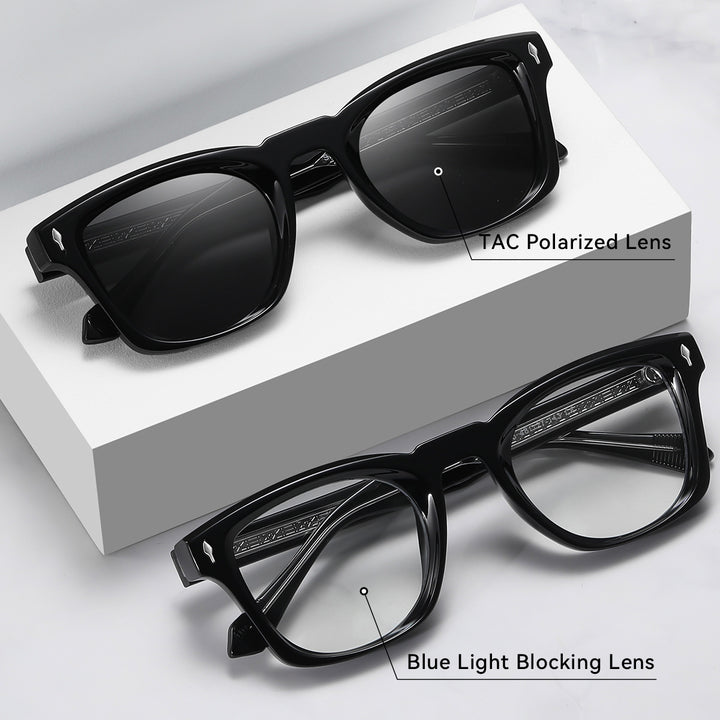 Dame moteriktig solbrille i elegant skilpadde-design Skanto