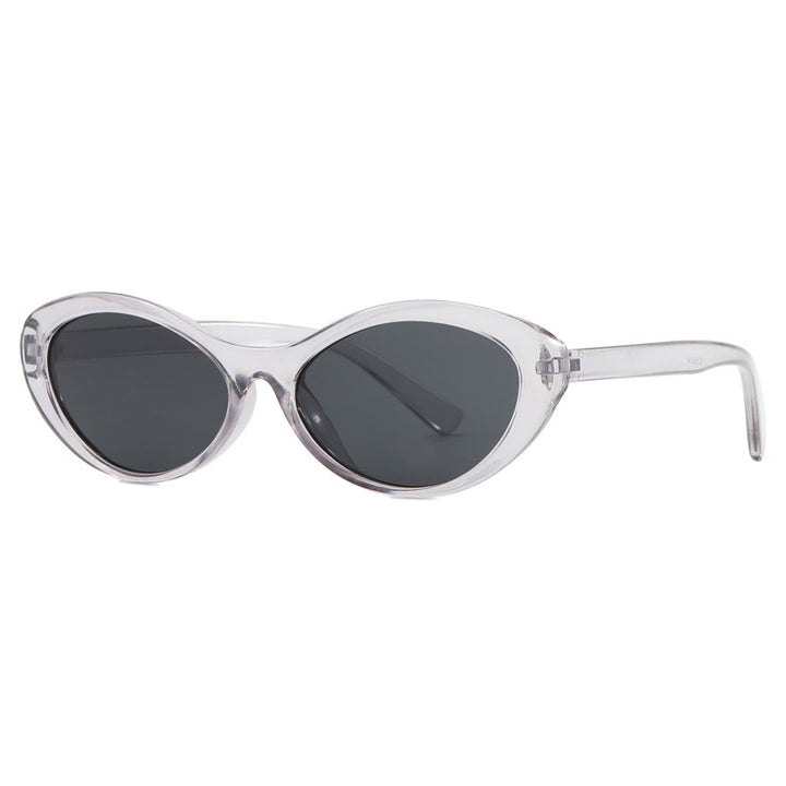 Dame stilige Cat-Eye solbriller med myke kurver og UV-beskyttelse Skanto