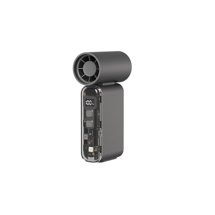 Unisex Bærbar USB-luftsirkulator med digital skjerm Skanto