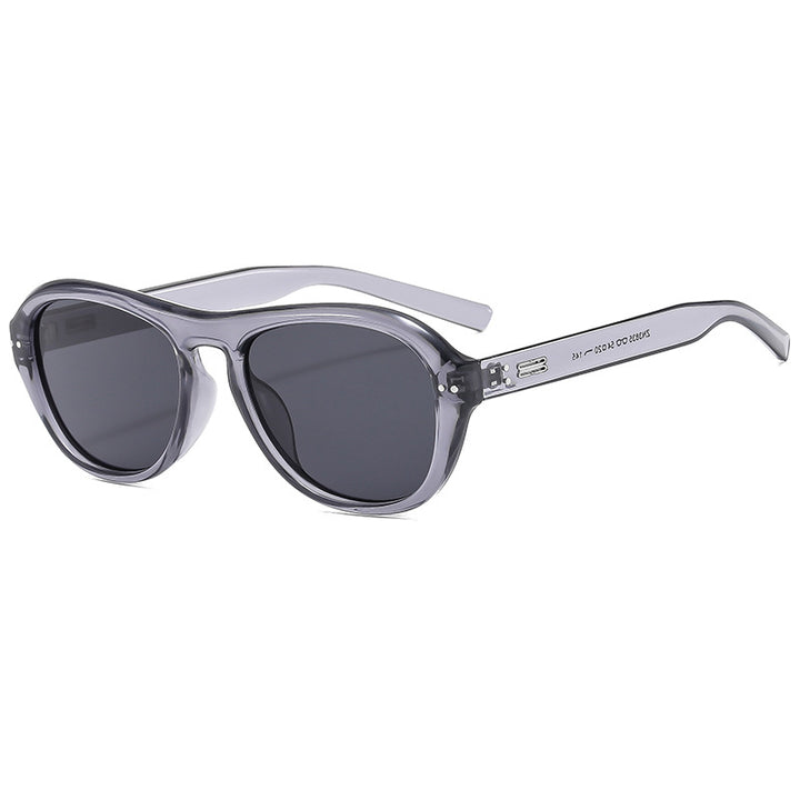 Women's fashionable glasses with stylish elongated frame and high-quality plastic Skanto