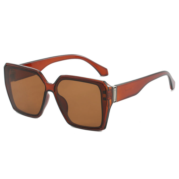 Dame moteriktig geometrisk solbrille i urban stil Skanto