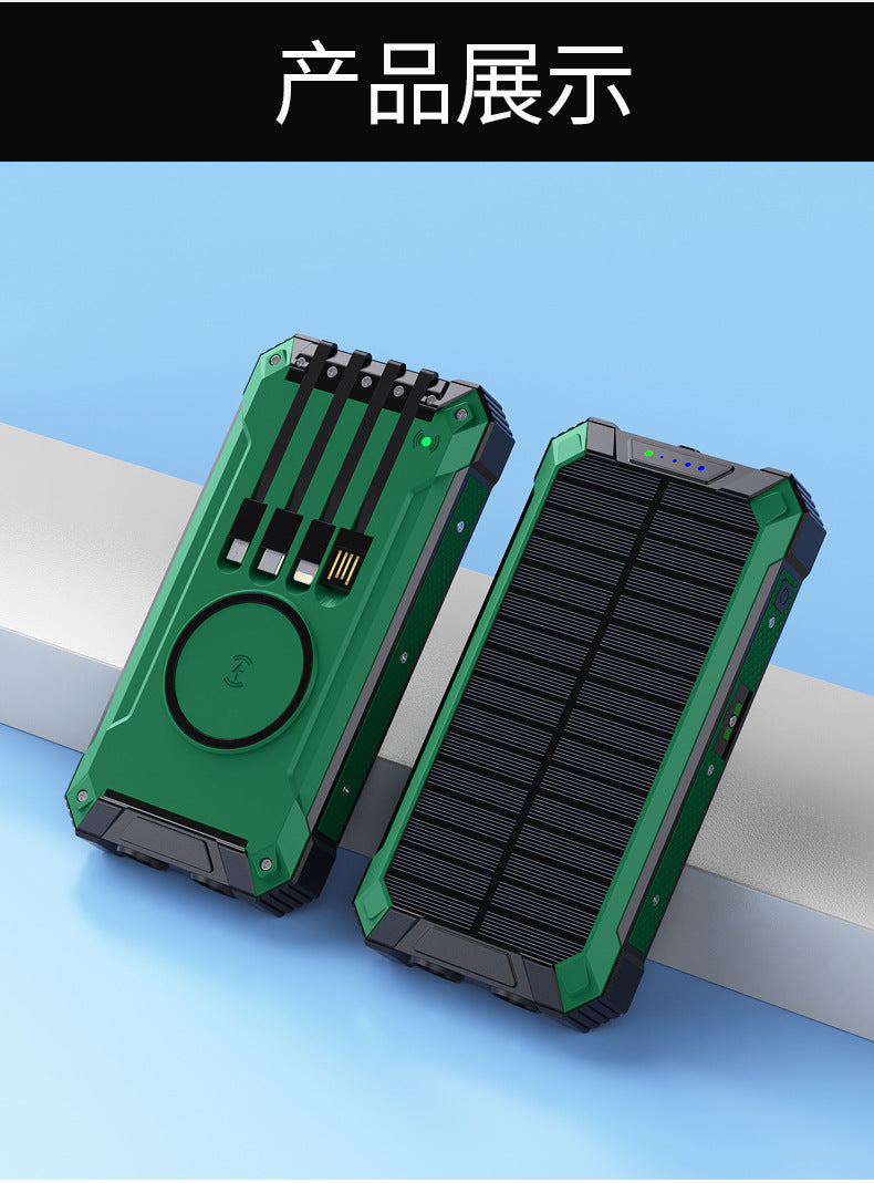 Bærbar solcelle Powerbank Skanto