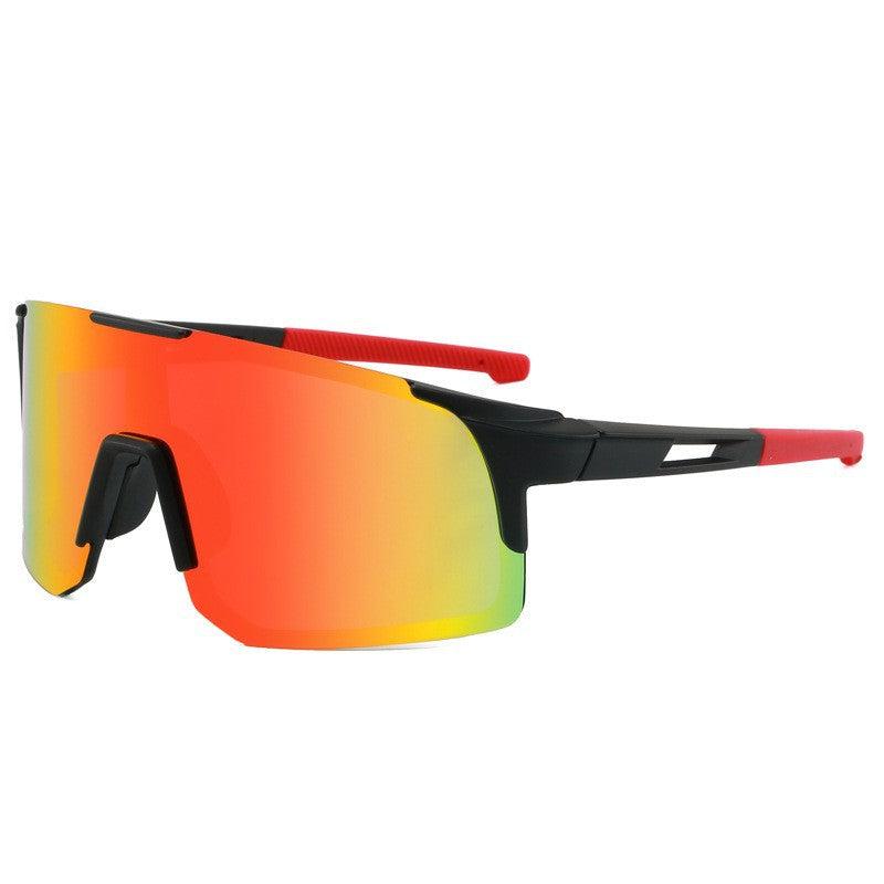 Dames Sporty Racing Glasses med aerodynamisk design og justerbar nesepad Skanto