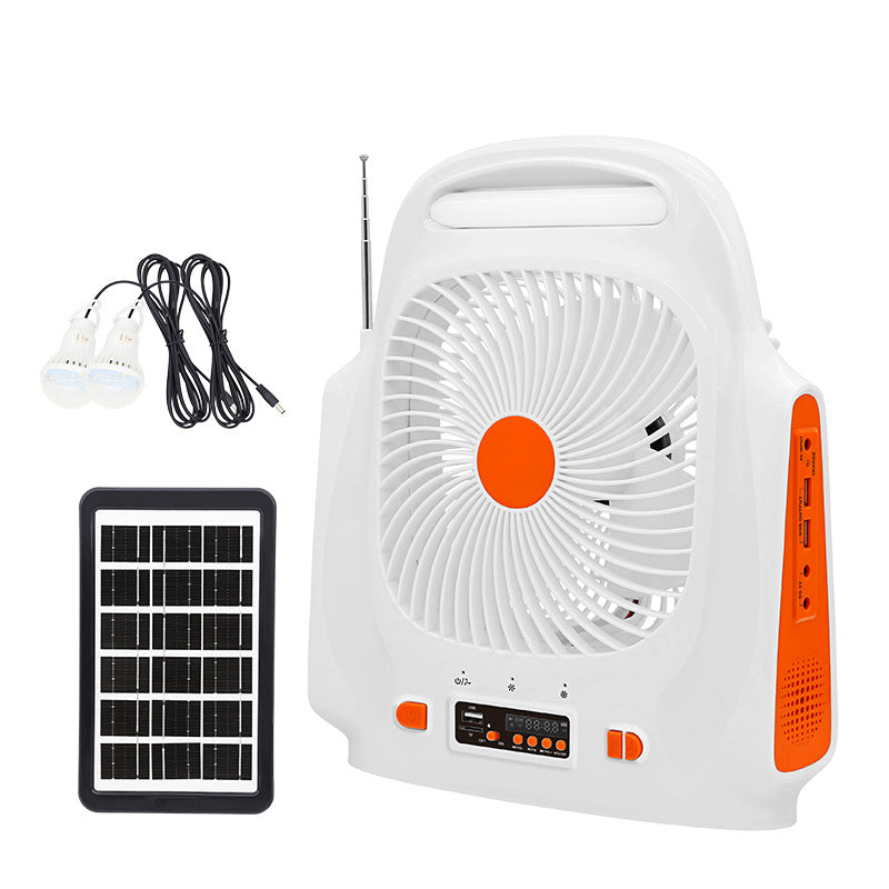Unisex Solarbetr driven Viføner med LED-lamper Skanto
