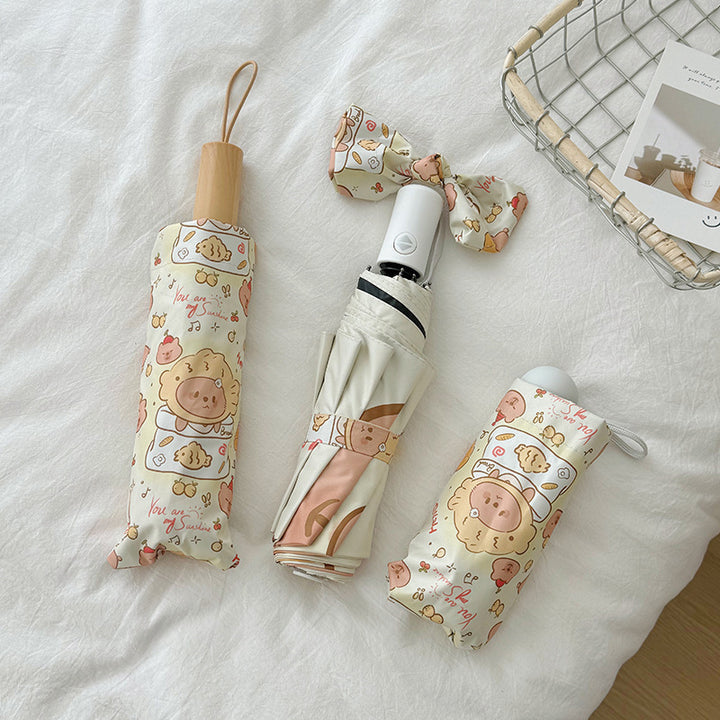 Dame Automatisk paraply med leken design Skanto