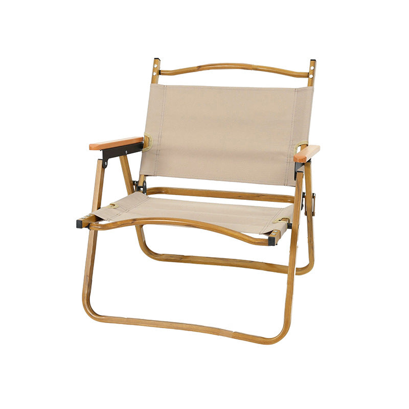 Folding chair with ergonomic backrest and stable frame Skanto