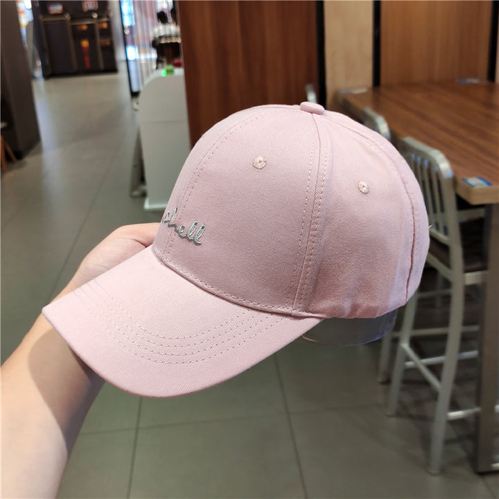 Dame Casual Cotton Brodert Caps Skanto