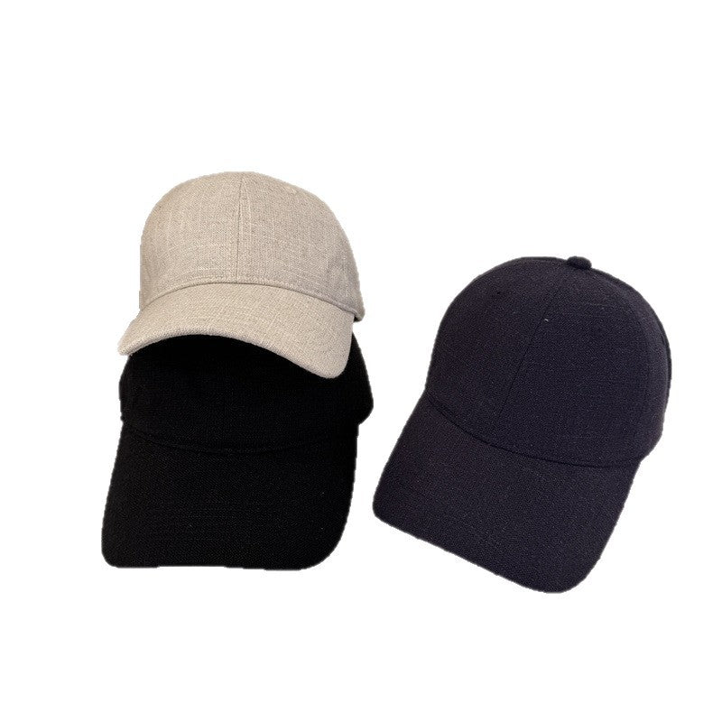Kvinnenes Casual Teksturert Bomull Baseball Caps Skanto