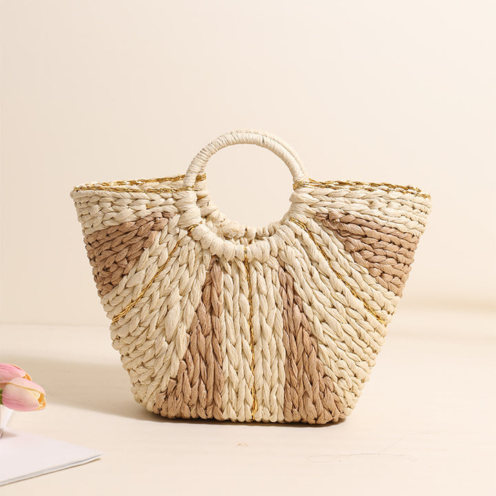 Handmade basket bag in modern design Skanto
