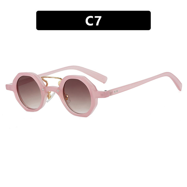 Women's stylish sunglasses in unique octagonal design Skanto