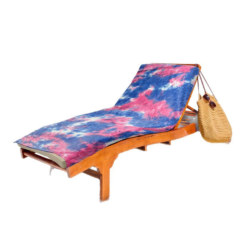 Liegematte med luksuriøs TIE-DYE design Skanto