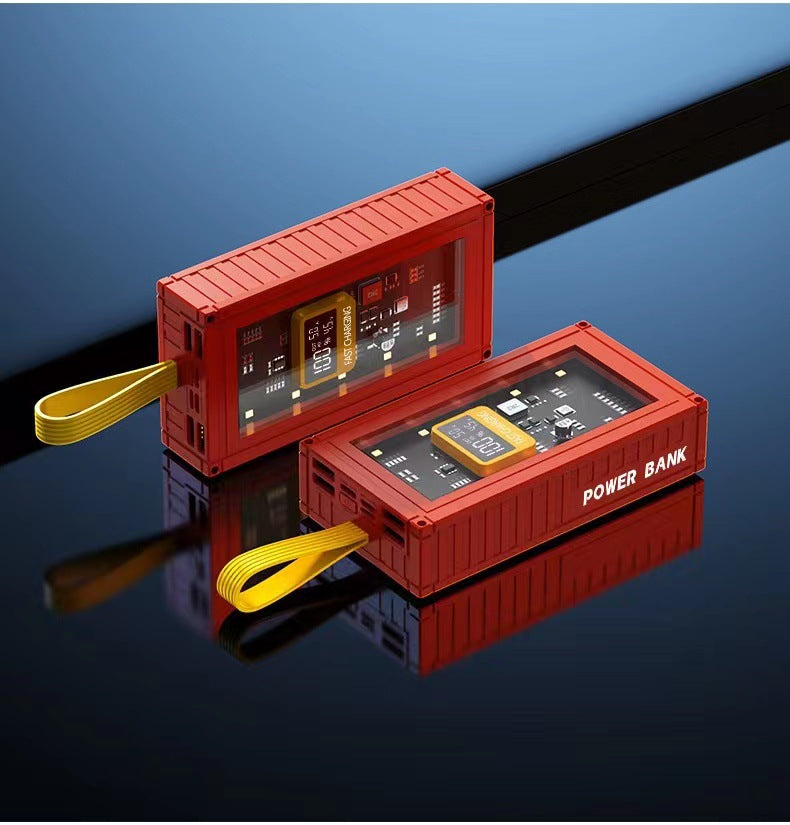 Høyytelses powerbank med LCD-skjerm og intelligent laderegulator Skanto