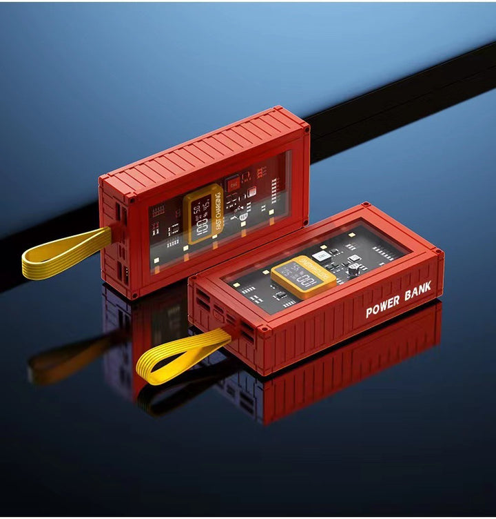 Høyytelses powerbank med LCD-skjerm og intelligent laderegulator Skanto