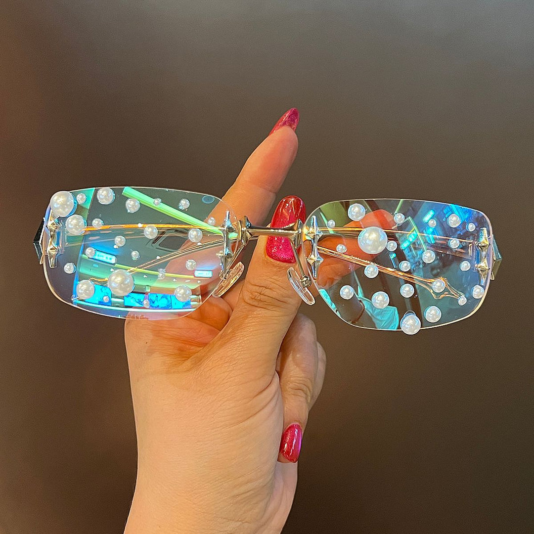 Dame Dekorativ Designer-solbrille Skanto