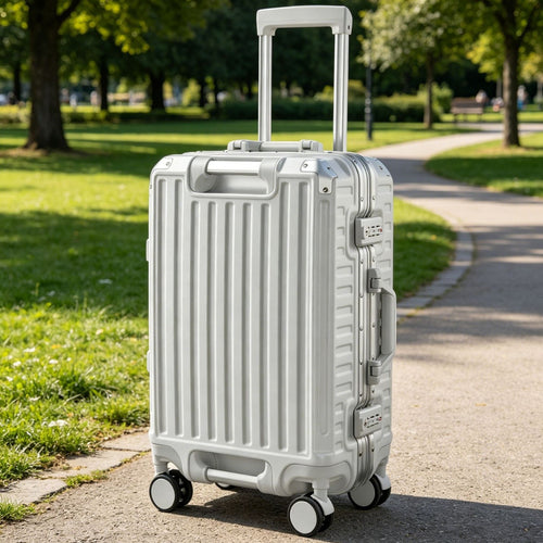 Unisex Premium Hard Shell Rollende Reise Koffert Skanto
