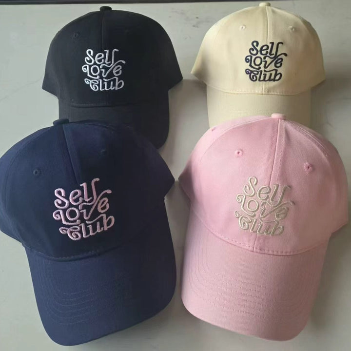 Kvinne Justerbar Brodert Caps Skanto
