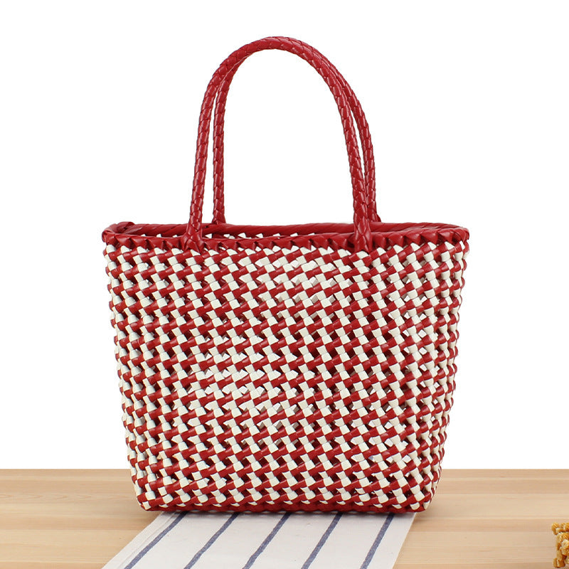Large tote bag made of braided material Skanto
