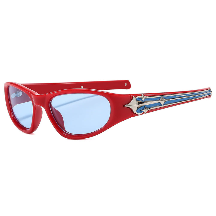 Women's Stylish Sports Sunglasses with Modern Frame and UV Protection Skanto