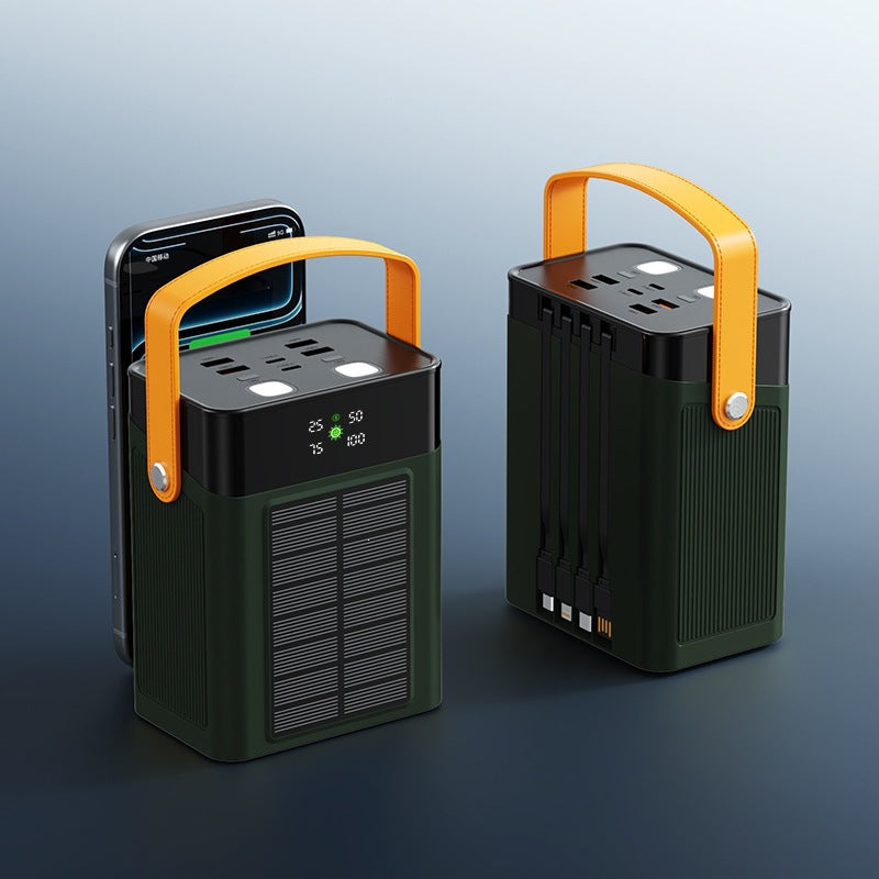 Bærbar powerbank med smart skjerm Skanto