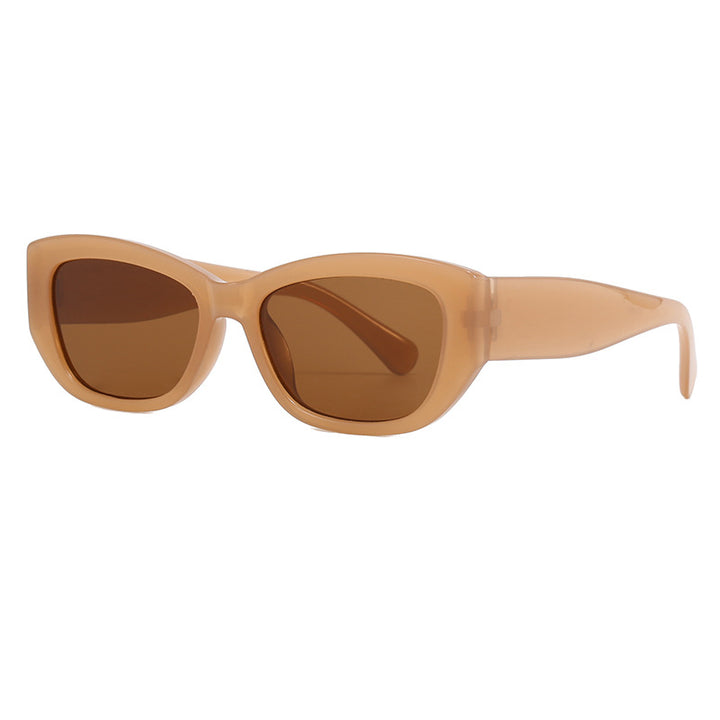 Dame moderne Cat-Eye solbriller laget av robust plast Skanto