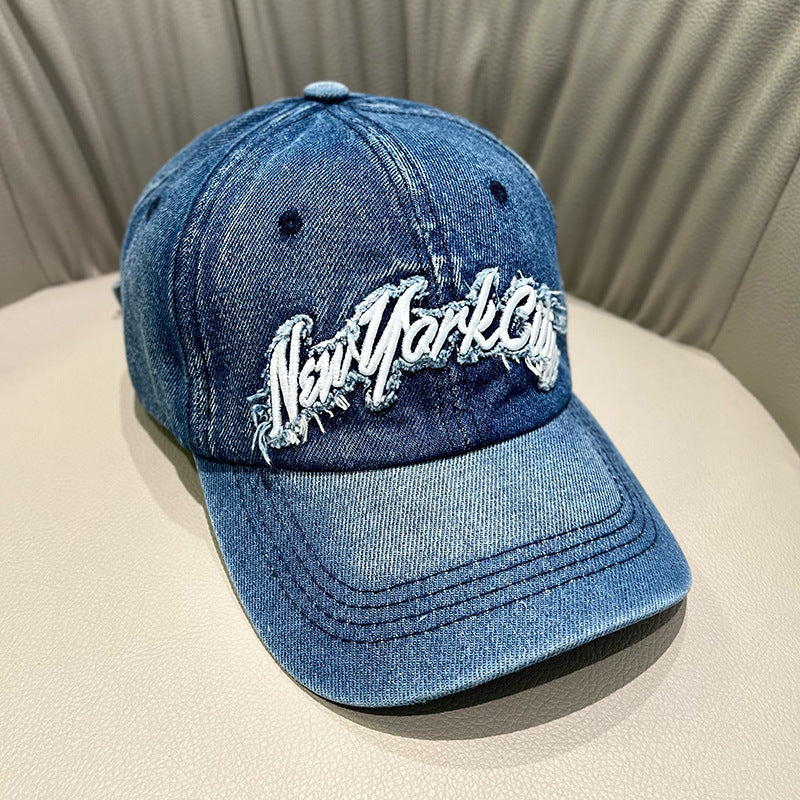 Kvinnenes Slitt Denims Caps Skanto