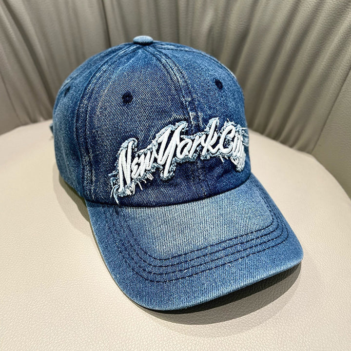 Kvinnenes Slitt Denims Caps Skanto