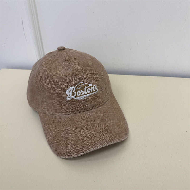 Unisex Vintage-Inspirert Brodert Baseball Cap Skanto