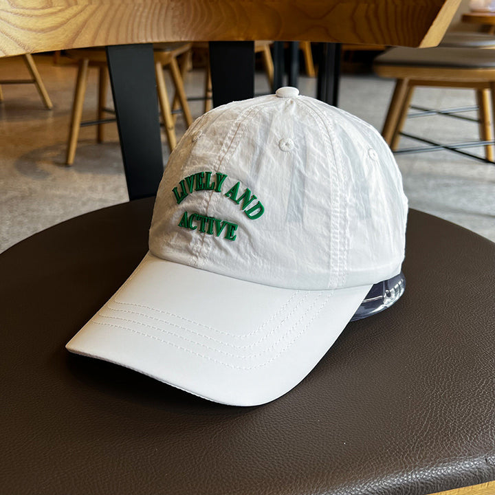 Kvinne Brodert Aktiv Livsstil Baseball Caps Skanto