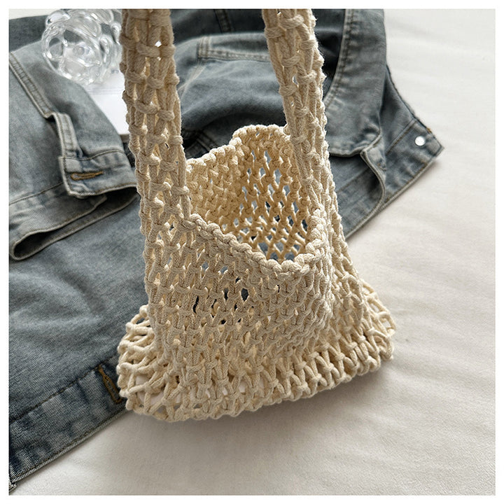 Håndlagd Makramee Tote-Bag Skanto
