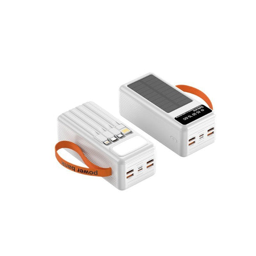 Bærbar solenergi-powerbank med intelligent ladeteknologi og digital skjerm Skanto