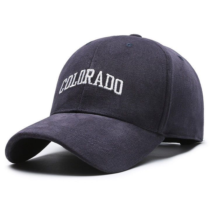 Menn's Casual Brodert Caps Skanto