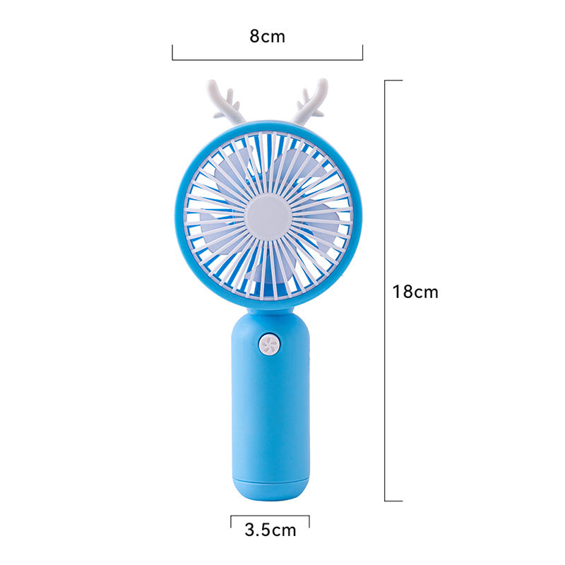 Dame Bærbar Mini-Håndvifte med søtt design Skanto