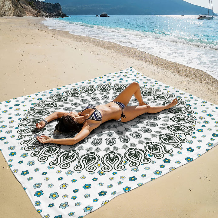Mandala Design Strandmat Skanto