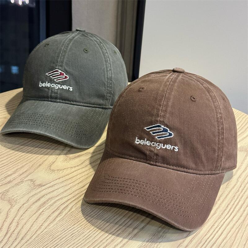 Herre Justerbar Bomull Sport Caps Skanto