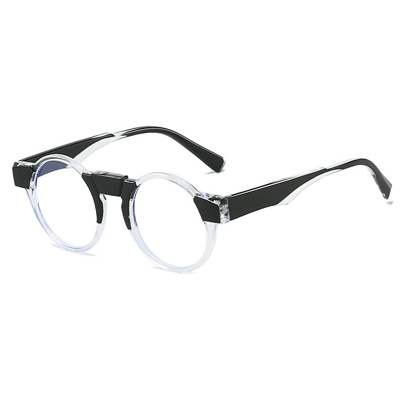 Dame moteriktig lesebrille med innovativt rundt rammedesign Skanto