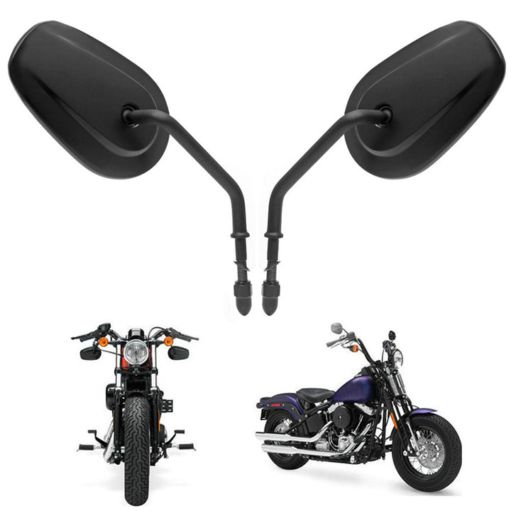Motorsykkel speil med justerbar arm og robust design Skanto
