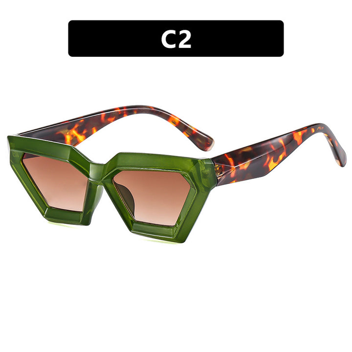 Women's eye-catching sunglasses in unique hexagon design Skanto