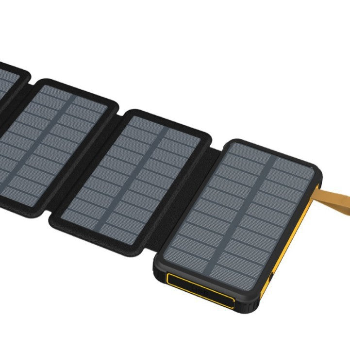 Solcelledrevet Powerbank med hurtigladingsfunksjon fra Skanto