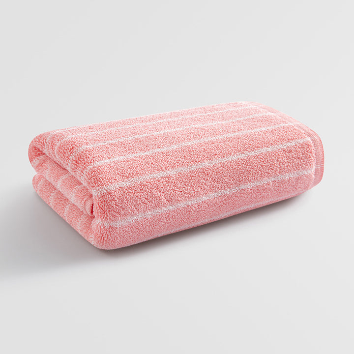 Dame fløyels-håndkle med stripete design Skanto