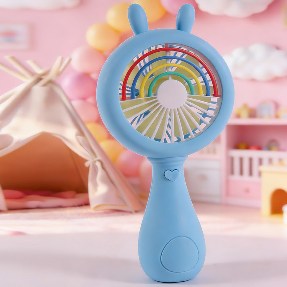 Unisex Bærbar Mini-viftemaskin i søt kanin design Skanto