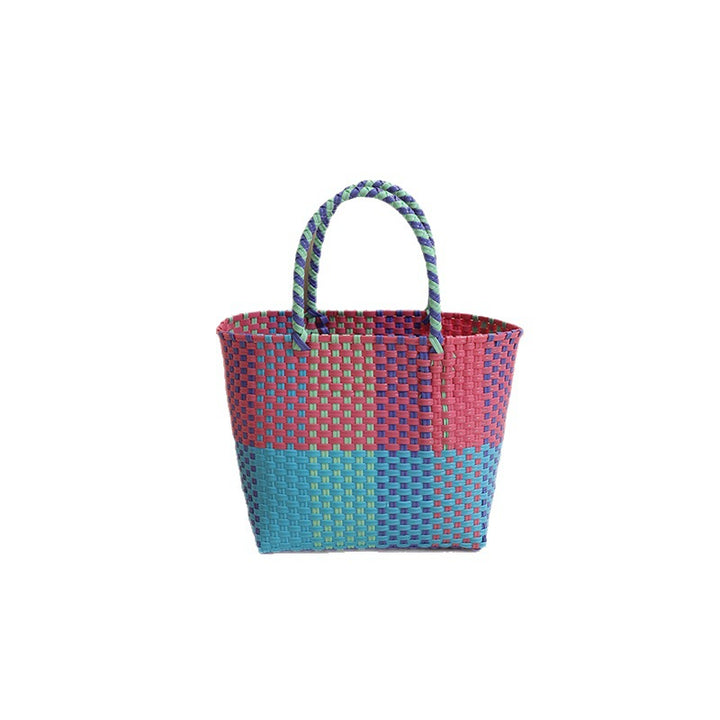Braided Handbag and Beach Bag Skanto