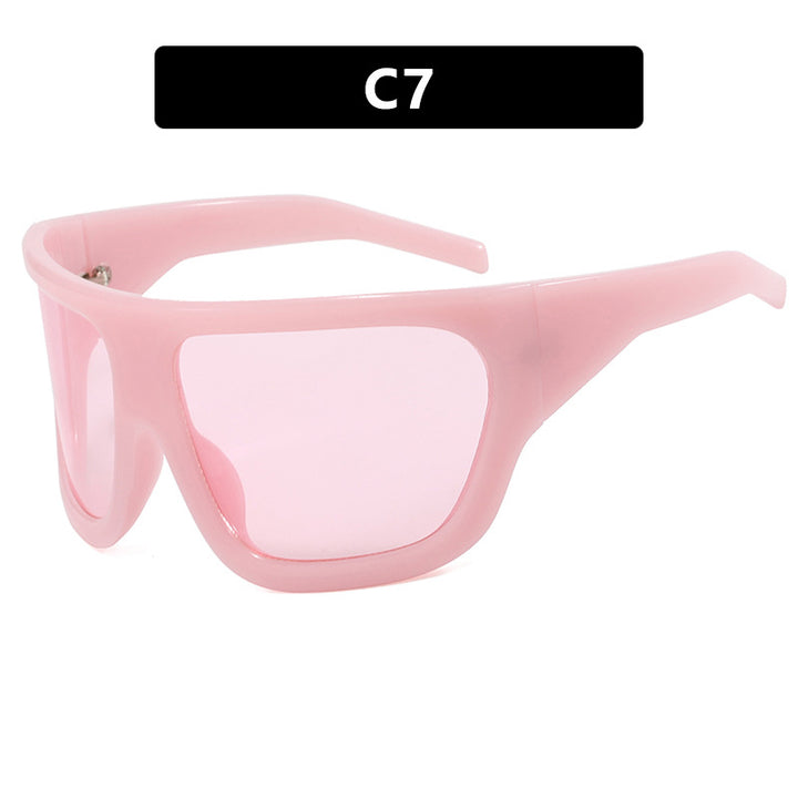 Women's sporty oversized sunglasses Skanto